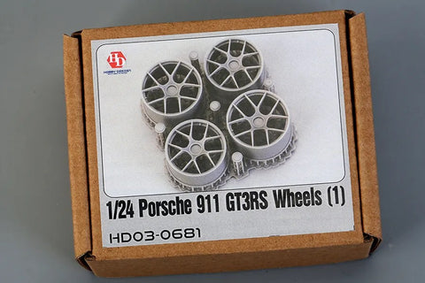 Hobby Design HD03-0681 1/24 Porsche 911 GT3 RS Wheel Set (1)