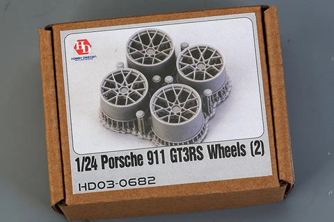 Hobby Design HD03-0682 1/24 Porsche 911 GT3 RS Wheel Set (2)