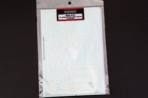 Hobby Design HD04-0122 1/24 LB WIDE LP700 "Lines of Burst" Collection Decals (for Hasegawa D03-0360)