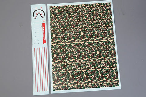 Hobby Design HD04-0155 1/24 "BA Etched Parts CAMO" Style Decals