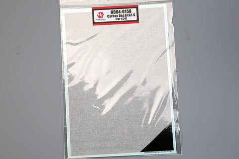 Hobby Design HD04-0158 Carbon Decal (A) - S (for 1/24 scale)