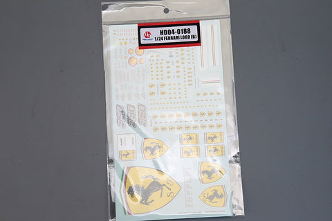 Hobby Design HD04-0188 1/24 Ferrari Logo (B) Decal
