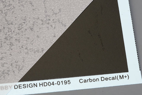 Hobby Design HD04-0195 1/24 Carbon-pattern decal (M+)