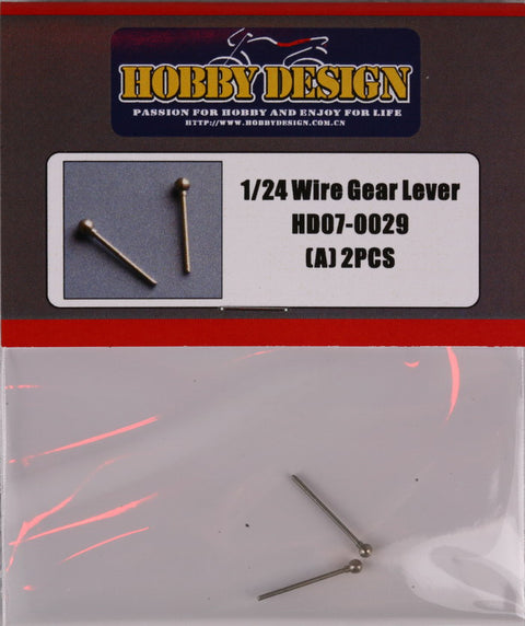Hobby Design HD07-0029 1/24 Wire Gear Lever (A) for Vintage Ferraris