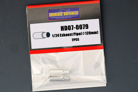 Hobby Design HD07-0079 1/24 Exhaust pipe (φ120mm)