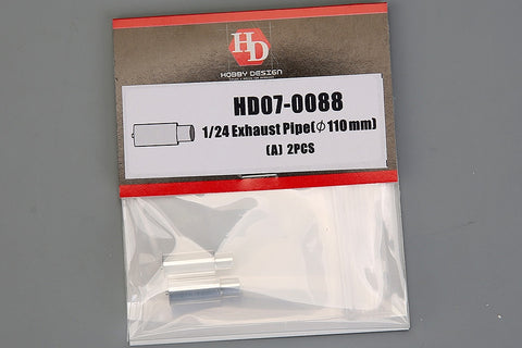 Hobby Design HD07-0088 1/24 Exhaust pipe (φ110mm) A