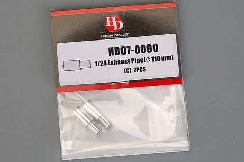 Hobby Design HD07-0090 1/24 Exhaust pipe (φ110mm) C