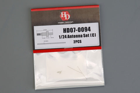 Hobby Design HD07-0094 1/24 Antenna Set (C)