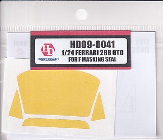 Hobby Design HD09-0041 1/24 Ferrari 288 GTO (for Fujimi) Masking Stickers