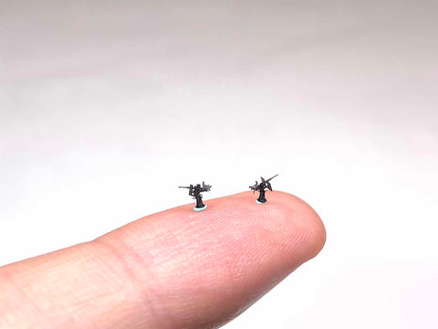 Bunker Studio WS70010 1/700 USN Oerlikon 20mm AA Guns (Early ver.)