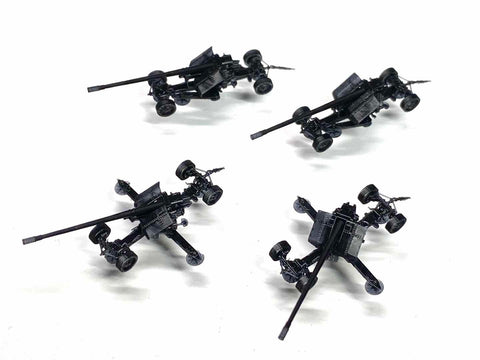 Bunker Studio BK35006 1/350 WWII German 12.8cm PAK 44 Heavy Anti-Tank Guns