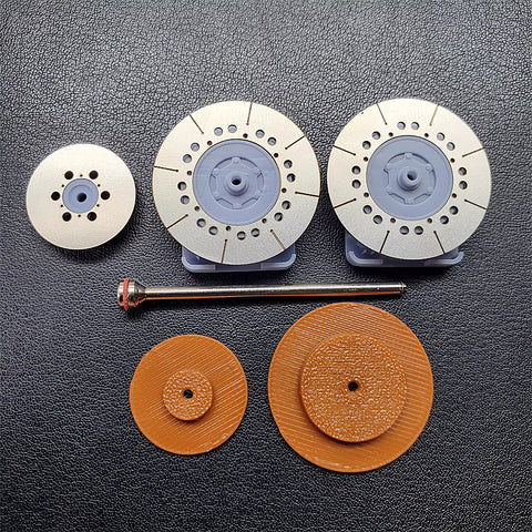 Khaled Model D003 1/12 Metal Disc Brakes for Yamaha YZR500 (1980 Model) (for Tamiya)