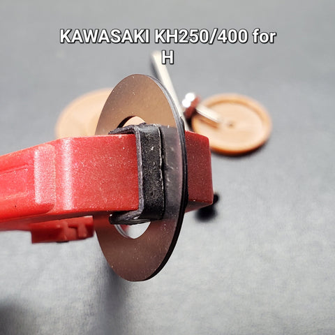 Khaled Model D005 1/12 Metal Disc Brake for Kawasaki KH250/400 (for Hasegawa kit)