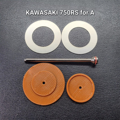 Khaled Model D007 1/12 Metal Disc Brake for Kawasaki 750RS Z2 (for Aoshima kit)