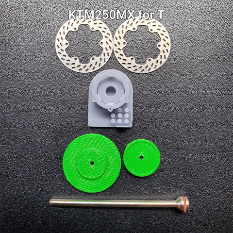 Khaled Model D010 1/12 Metal Disc Brake for KTM 250MX Motocrosser (for Tamiya)