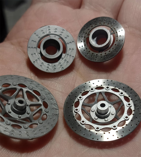 Khaled Model D013 1/12 Metal Disc Brakes for Yamaha FZR750R OW01 (for Tamiya)
