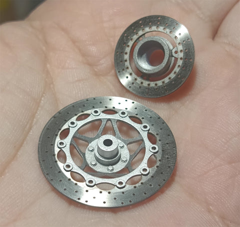 Khaled Model D013 1/12 Metal Disc Brakes for Yamaha FZR750R OW01 (for Tamiya)