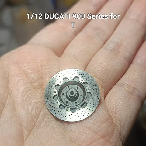 Khaled Model D014 1/12 Metal disc brakes for Ducati 900 series (MHR, NCR, SS) – for Tamiya kits