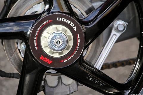 Khaled Model D015 1/12 Metal Disc Brakes for Honda NR750 (for Tamiya)