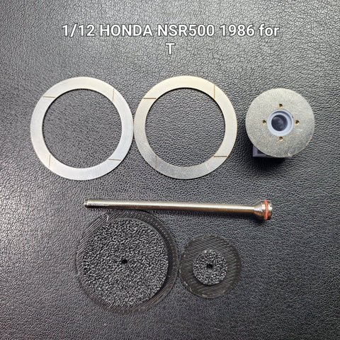 Khaled Model D018 1/12 Metal Disc Brakes for Honda NSR500 (1986 Model) (for Tamiya)