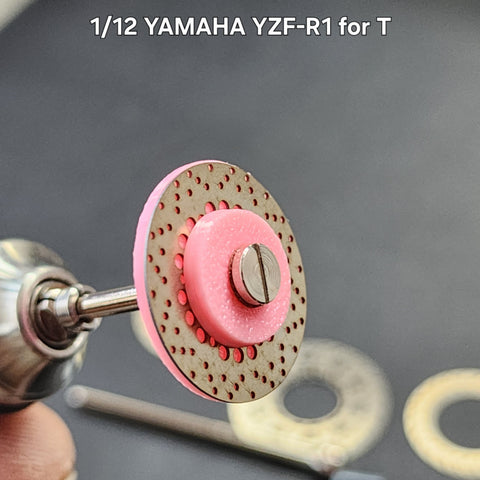 Khaled Model D031 1/12 Metal Disc Brakes for Yamaha YZF-R1 (for Tamiya)