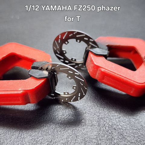 Khaled Model D035 1/12 Metal Disc Brake for Yamaha FZ250 PHAZER (for Tamiya)
