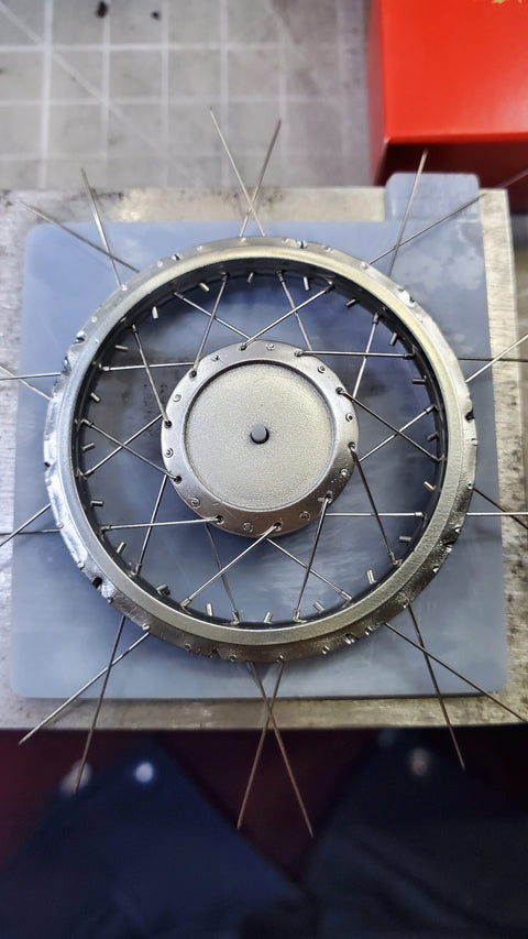 Khaled Model LQ004 1/12 Wheel Spoke Set for Kawasaki 500SS (for Hasegawa kit)