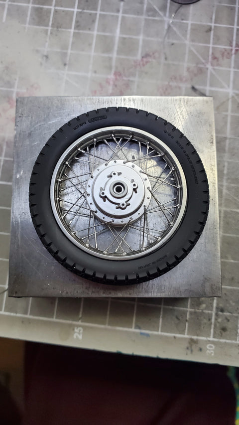 Khaled Model LQ013 1/12 Wheel Spoke Set for 1969 Honda CB750 FOUR (K0) Motorcycle (for Aoshima kit)