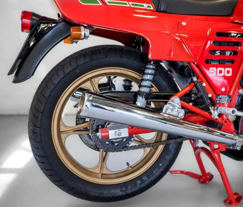 Khaled Model LT045 1/12 Chain set for Ducati 900 series (MHR, NCR, SS) – for Tamiya kits