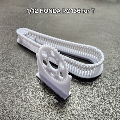 Khaled Model LT052 1/12 Motorcycle Chain Set for Honda RC166 (for Tamiya)