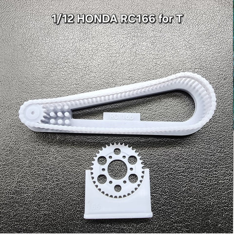 Khaled Model LT052 1/12 Motorcycle Chain Set for Honda RC166 (for Tamiya)