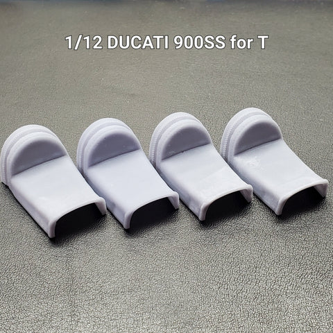 Khaled Model Q002 1/12 Motorcycle seat for Ducati 900SS (for Tamiya)