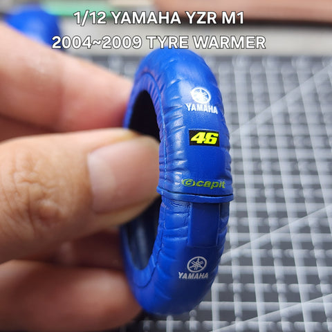 Khaled Model Q005 1/12 Tire warmers for Yamaha YZR-M1 (2004–2009)