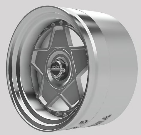 Kei Style KS-PA106 1/24 18-inch MODENA wheels (polished finish)