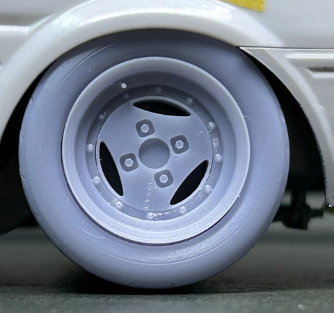 Kei Style KS-PA109 1/24 14-inch Advan A3A wheels for CU18