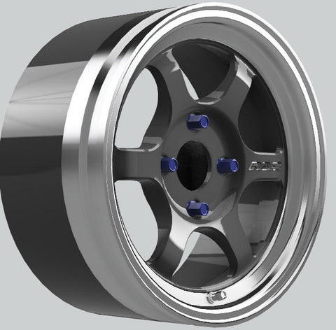 Kei Style KS-PA112 1/24 15-inch TE37V wheels for CU18