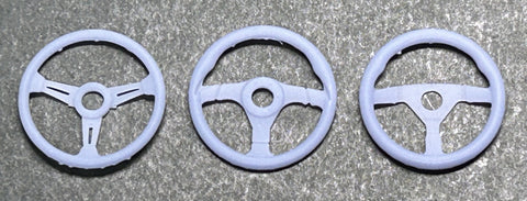 Kei Style KS-PA114 1/24 35/36mm Steering Wheel 3-Piece Set