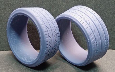 Kei Style KS-PA11 1/24 20-inch tires exclusively for the KS-CU2