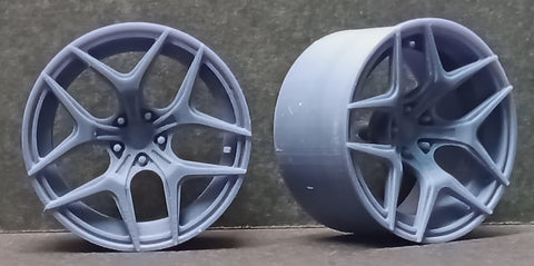 Kei Style KS-PA12 1/24 20-inch V-P TYPE wheels exclusively for the KS-CU2