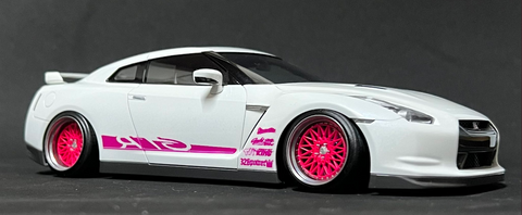 Kei Style KS-PA13 1/24 20-inch mesh-type wheels exclusively for the KS-CU2