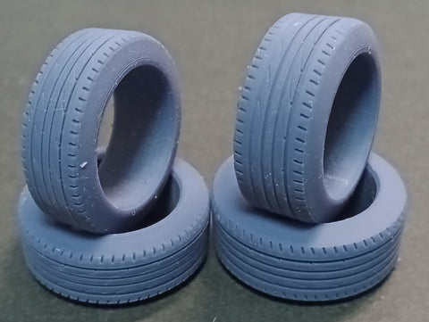 Kei Style KS-PA14 1/24 14-inch tires exclusively for the KS-CU3