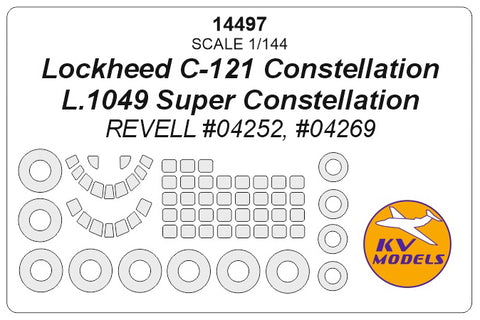 KV Models 14497 1/144 Lockheed C-121 Constellation / L.1049 Super Constellation (REVELL #04252, #04269) (For Revell )