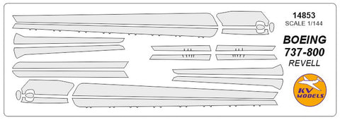 KV Models 14853 1/144 Boeing 737-800 (REVELL #04268, #04245, #04238, #04241, #04271, #04202, #64202, #64268) (For Revell)