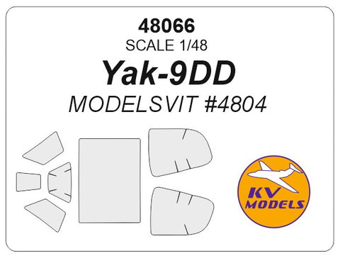 KV Models 48066 1/48 Yak-9DD (MODELSVIT 4804) (For ModelSvit)