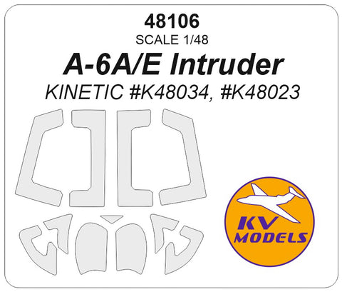 KV Models 48106 1/48 A-6A/E Intruder (KINETIC #K48034, #K48023) (For Kinetic)