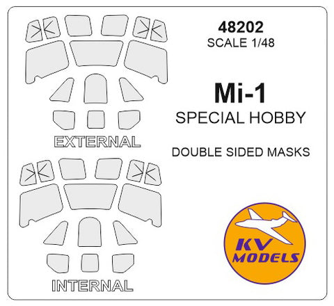 KV Models 48202 1/48 Mi-1 (SPECIAL HOBBY #48001) - (Double sided) (For Special Hobby)