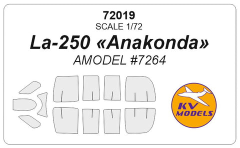 KV Models 72019 1/72 La-250 «Anakonda» (AMODEL #7264) (For AMODEL)