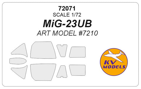 KV Models 72071 1/72 MIG-23UB (ART MODEL #7210) (For ARTModel)