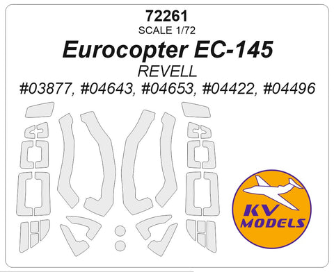 KV Models 72261 1/72 Eurocopter EC-145 (REVELL #03877, #04643, #04653, #04422, #04496) (For Revell )