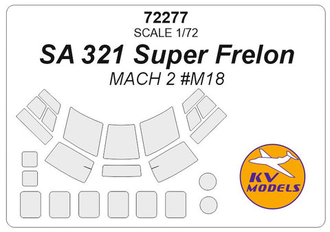 KV Models 72277 1/72 SA-321 Super Frelon (For MACH2)